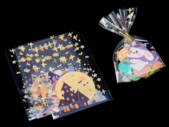 প্রিন্টিং ওপিপি ব্যাগ কাস্টমাইজ লোগো প্লাস্টিকের ব্যাগ খাদ্য প্যাকেজিং জন্য স্ব-আঠালো ব্যাগ