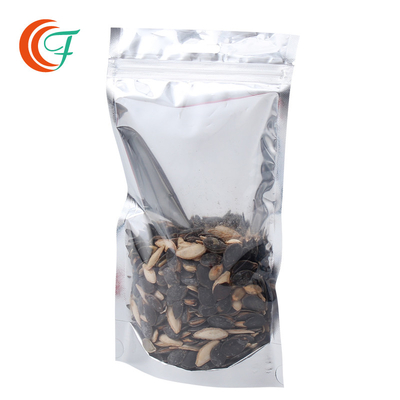অ্যালুমিনিয়াম ফয়েল ফুড প্যাকেজিং পাউচ স্বচ্ছ পোর্টেবল স্টোরেজ ফুড 0.06 মিমি
