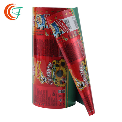 পরিবেশ বান্ধব 0.08 মিমি উচ্চ বাধা প্যাকেজিং ফিল্ম তরমুজ বীজ মেটালাইজড পলিয়েস্টার ফিল্ম